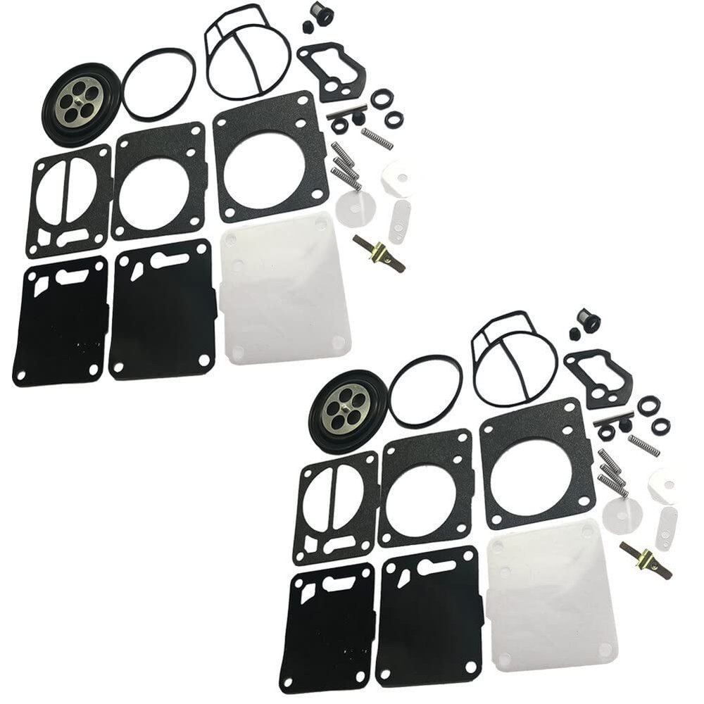 Set 2 Carburetor Carb Repair Rebuild Kit for 650 717 720 787 800 SP GS GTX HX XP SP Replacement Parts Gaskets