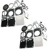 Set 2 Carburetor Carb Repair Rebuild Kit for 650 717 720 787 800 SP GS GTX HX XP SP Replacement Parts Gaskets view 1