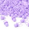 200 Mini Pacifiers Baby Shower Game Girl, 0.86 Plastic Pacifiers Baby Shower Game, Bulk Baby Shower Pacifiers for Gender Reveal Baby Shower Decoration DIY, Table Scatter, Baby Shower Favors (Purple) view 1