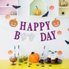 Happy Boo Day Banner, My 1st Boo Day/Here for the Boos, Halloween Ghost Spooky Baby's 1st Birthday Baby Shower Party Decorations Supplies view 4
