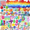 200 Pcs Party Favors for Kids, Fidget Toys Bulk, Birthday Gift Toys, Stocking Stuffers, Treasure Box Birthday Party, Goodie Bag Stuffers, Carnival Prizes, Pinata Filler for Classroom view 1