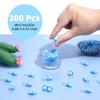 200 Mini Pacifiers Baby Shower Game Boy, 0.86 Plastic Pacifiers Baby Shower Game, Bulk Baby Shower Pacifiers for Gender Reveal Baby Shower Decoration DIY, Table Scatter, Baby Shower Favors (Blue) view 2