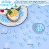 200 Mini Pacifiers Baby Shower Game Boy, 0.86 Plastic Pacifiers Baby Shower Game, Bulk Baby Shower Pacifiers for Gender Reveal Baby Shower Decoration DIY, Table Scatter, Baby Shower Favors (Blue) view 4