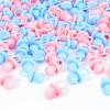 200 Mini Pacifiers Baby Shower Game Boy, 0.86 Plastic Pacifiers Baby Shower Game, Bulk Baby Shower Pacifiers for Gender Reveal Baby Shower Decoration DIY, Table Scatter(Blue&Pink) view 1