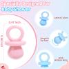 200 Mini Pacifiers Baby Shower Game Boy, 0.86 Plastic Pacifiers Baby Shower Game, Bulk Baby Shower Pacifiers for Gender Reveal Baby Shower Decoration DIY, Table Scatter(Blue&Pink) view 2