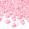200 Mini Pacifiers Baby Shower Game Girl, 0.86 Plastic Pacifiers Baby Shower Game, Bulk Baby Shower Pacifiers for Gender Reveal Baby Shower Decoration DIY, Table Scatter, Baby Shower Favors (Pink) view 1