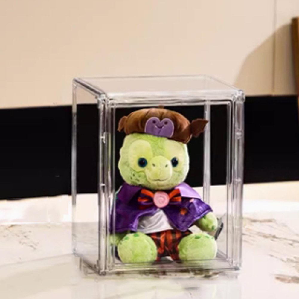 FEIFANBOYANG Acrylic display box for Bags, dolls organizer shelf model, dustproof transparent collector's display box. (display box only) (Medium 1-pack)