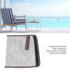 ANKROYU Mesh Beach Bag, Oxford Cloth Beach Toy Bag, Seaside Sand Toy Collecting Storage Bag, Beach Shell Bag, Beach Storage Bag for Shoes, Sunglasses (L) view 3