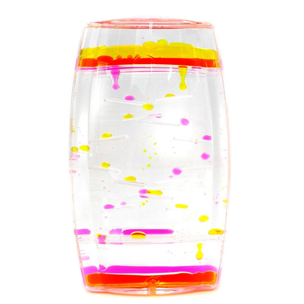 A and E Imports - Liquid Motion Timer (Yellow/Pink)