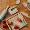 Wooden Cooking & Baking Set for Kids - Safe & Real Kitchen Tools Give Toddlers a Fun Cooking Experience - Durable Utensils are Perfect for Gifting to Create Lasting Family Memories view 2