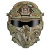 Aetheria Helmet Built-in Communication HD Earphones, Anti-Fog Fan, Night Vision Device Bracket, Full-Face Halloween CS Helmet Mask for Outdoor Activities view 1