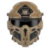 Aetheria Helmet Built-in Communication HD Earphones, Anti-Fog Fan, Night Vision Device Bracket, Halloween CS Helmet Mask for Outdoor Activities view 1