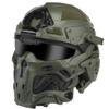 Aetheria Helmet Built-in Communication HD Earphones, Anti-Fog Fan, Night Vision Device Bracket, Full-Face Halloween CS Helmet Mask for Outdoor Activities view 2
