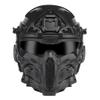 Aetheria Helmet Built-in Communication HD Earphones, Anti-Fog Fan, Night Vision Device Bracket, Full-Face Halloween CS Helmet Mask for Outdoor Activities view 1