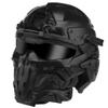 Aetheria Helmet Built-in Communication HD Earphones, Anti-Fog Fan, Night Vision Device Bracket, Full-Face Halloween CS Helmet Mask for Outdoor Activities view 2