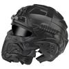 Aetheria Helmet Built-in Communication HD Earphones, Anti-Fog Fan, Night Vision Device Bracket, Full-Face Halloween CS Helmet Mask for Outdoor Activities view 3