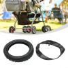 12 Inch 280x65-203 Baby stroller inner and outer tires Wearproof Pneumatic Tire for Electric Scooter Bike Stroller Pushchair ront and Rear Tyre Tube Rubber(Inner tube + outer tire) view 3