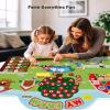 CHEFAN 99 Pcs Farm Animals Felt Story Board Set, 3.9 Ft Preschool Farmhouse Barnyard Theme Flannel Board Storytelling Early Learning, Interactive Wall Hanging Play Set for Toddlers Kids Children view 3
