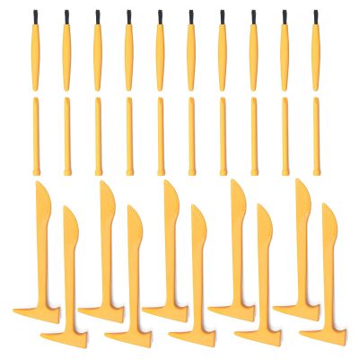 30 Pcs Dino Fossils Dig Kit Digging Hammer Chisel Brush Archaeological Excavation Tool Kit Science Kits for Girls Boys