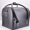 blue-ther Leather Bag Magic Tricks Amazing Stage Magic Close-up Accessories for Magicians Carrying Bag Magic Mentalism Illusion Gimmick Props view 1