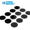 Cosmos 12 Pcs Round Action Figure Stand Base Acrylic Figure Display Stands Miniature Bases Mini Doll Model Display Holder Accessories for Figures, Dolls, Small Collectibles (Solid Black, 50mm) view 4