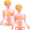 2 Pieces Inflatable Funny Doll Prank Blow Up Doll Tricky Inflatable Doll for Bachelorette Party Prank Gag Gift Halloween Holiday Decoration view 1