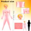 2 Pieces Inflatable Funny Doll Prank Blow Up Doll Tricky Inflatable Doll for Bachelorette Party Prank Gag Gift Halloween Holiday Decoration view 2