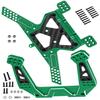 hopsupRC RC Aluminum Carbon Fibre Front Rear Shock Tower Upgrade Parts for 1/10 Slash VXL 2WD,Rustler VXL 2WD,Stampede 2WD VXL,Bandit VXL 2WD,Front Rear Shock Tower Set Hops Up.Green(2PCS) view 1