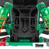 hopsupRC RC Aluminum Carbon Fibre Front Rear Shock Tower Upgrade Parts for 1/10 Slash VXL 2WD,Rustler VXL 2WD,Stampede 2WD VXL,Bandit VXL 2WD,Front Rear Shock Tower Set Hops Up.Green(2PCS) view 4
