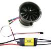 ApisQueen 70MM EDF 6S 2300KV 2240G Thrust Belt 12 Blades Electric Ducted Fan with 80A ESC for Aircraft Model Aircraft Jet Enging view 1
