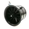 ApisQueen 70MM EDF 6S 2300KV 2240G Thrust Belt 12 Blades Electric Ducted Fan with 80A ESC for Aircraft Model Aircraft Jet Enging view 2