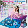 maysida Dance Mat Toy Gift for Kids ages 3-12, Dancing Music Playmat with 12 Key, Large Size (59*38 in), Double User Challenge Game Christmas Birthday Gift for Girls Boys 5 6 7 8 9 10 11 12 Year Old view 4