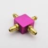 Air Nipple Gas Connector 3 Ways 4 Ways Air Nozzle Splitter Divider for RC Airplane Pneumatic Landing Gear Assembly Spare Parts(4 Ways Purple) view 1