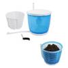 2 In 1 Mini Manual Washing Machine And Dehydrator Combo 14x13.4in Small Washer Space Saver For Home Travel College Room RV Apartment(Blue) view 2