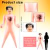 2 Pieses 59 Inch Inflatable Funny Doll Blow Up Tricky Doll Inflatable Doll for Halloween Bachelorette Party Prank Gag Gift Holiday Decoration view 2