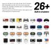 Smart Pro Handheld Game Console, Open Source Retro Arcade, 4.96 Inch IPS Screen, Linux System, 5000mAh Battery, WiFi Multiplayer, 128GB SD Card (White) view 4