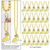 KeeStar 24 Pack Corgi Necklace Party Favors for Animal Themed Party, Baby Shower, Birthday, School Carnival Rewards, Photography Props, Home Decorations, Classroom Prize view 2