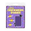 Minifigures.com Custom Design Minifigure - Female Graduate - Adult Collectors Edition, Black view 3