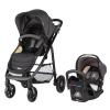 Diono Quantum 4 3-in-1 Travel System with LiteClik 30 R SafePlus Infant Car Seat and Base, Rear-Facing for Infants 4-30lbs, Includes Infant Car Seat Folding Stroller and Toddler Seat (Gray Slate) view 1