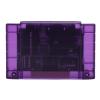 Gugxiom 3000 in 1 Multi Game Cartridge for SNES Game Consoles, Retro Flash Cart Cartridge Built in 8G Memory Card, Auto Save & Backup (Violet Transparent) view 1