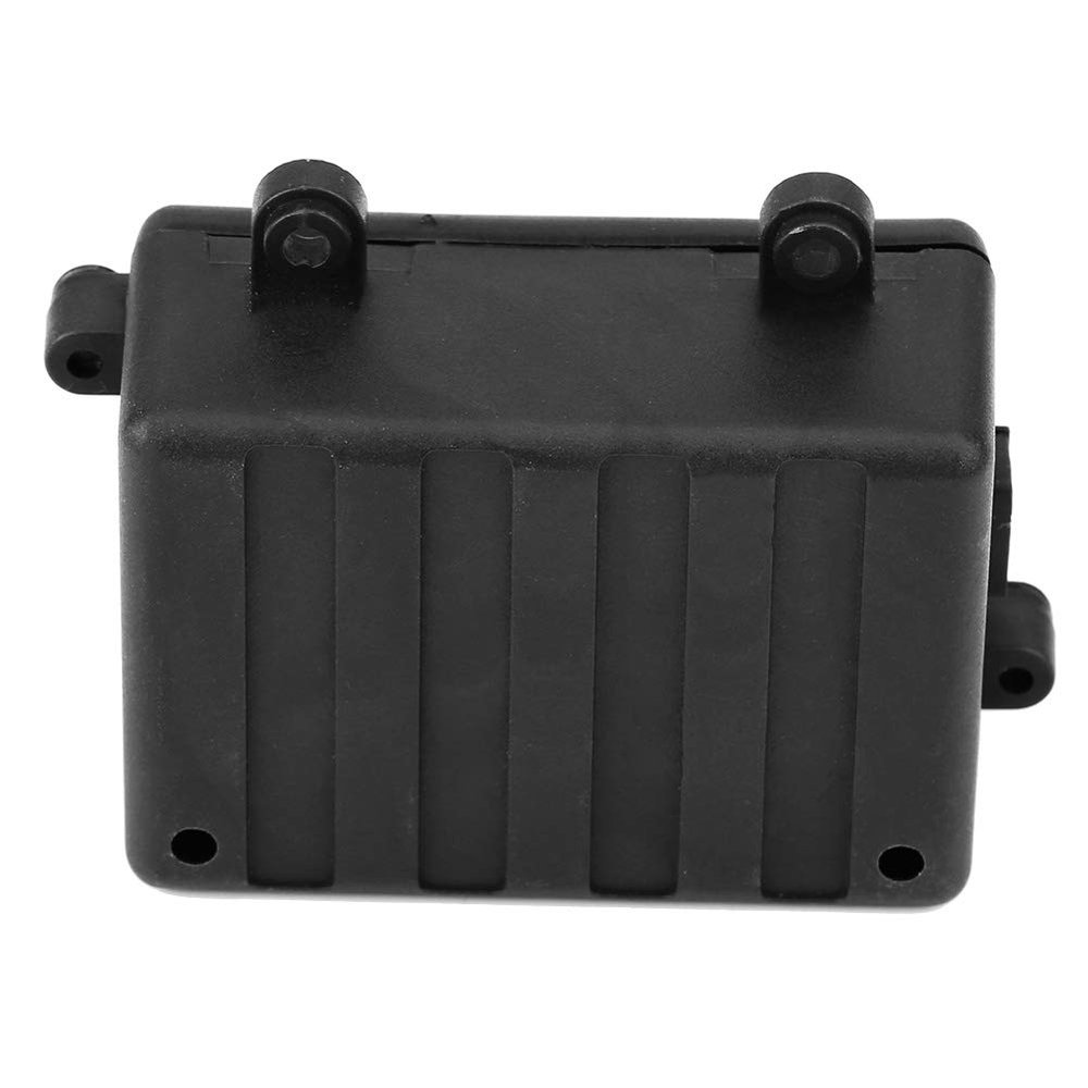 Acouto 1/10 RC Crawler Radio ESC Receiver Box Accessory for -4 SCX10 90027 SCX10 II 90046 D90 - RC Car Receiver Box for Improved Performance and Control