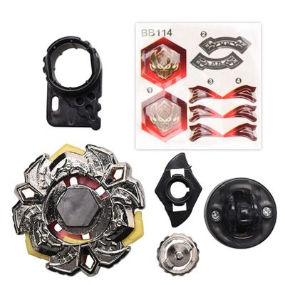TOPGYRO X Battling Toys - Bey Battle Game Top Blade High Performance BB114 Variares D:D Metal Fusion Gyro Toys without String Launcher & Grip (BB-114)