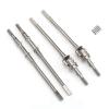 Acouto L Scx10riebswelle Scx10les Front Rear Axle Drive Shaft Set Fit for AXIAL SCX10 II 90046 90047 RC Car Model - and Axles Compatible with Construction LongLasting Performance view 1