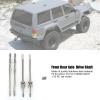 Acouto L Scx10riebswelle Scx10les Front Rear Axle Drive Shaft Set Fit for AXIAL SCX10 II 90046 90047 RC Car Model - and Axles Compatible with Construction LongLasting Performance view 3