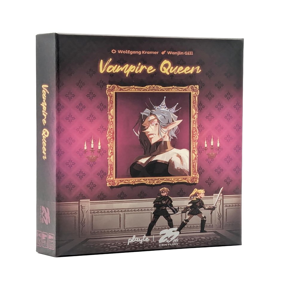 25th Century Games Vampire Queen  Fast-Paced Card Game, Thrilling Vampire Theme, Strategic Gameplay for Ages 8+ and 3 to 12 Players