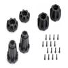 Powerhobby 1/8 MT 4.0 Belted Mounted Tires w Removable Hex Wheels (4) FITS : Traxxas Sledge/E-Revo/Arrma Kraton/Outcast/Talion/Notrouious (Prophet) view 4