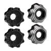 4X Wheel Hubs Upgrades Part Splined Wheel Hubs Hex Wheel Hex Hubs Adapter for 1/7 RC Car Vehicle Hobby DIY Accessories(Normal Black) view 4