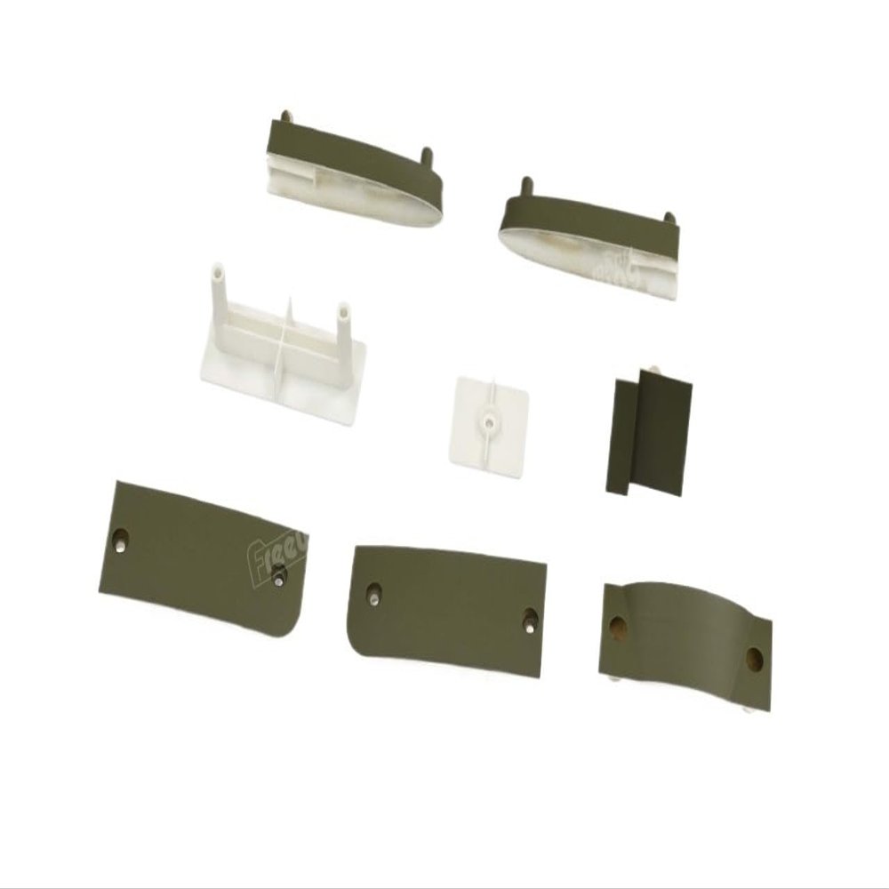 VERBANA for Free-Wing B-25 RC Model Airplane Tail Wing Fixed Spare Part Kit for Free-Wing B-25 RC Model Airplane Plane Accessories Part