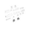VERBANA for Free-Wing 64mm F14 RC Model Airplane Fuselage Accessory Kit Spare Part for Free-Wing 64mm F14 RC Model Airplane Plane Accessories Part view 1