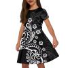 Srengjodk Children Hawaiian Outfits 2024 Polynesian Baby Clothes Polynesian Costume Girls 4t Dresses for Girls Kid Girl Dresses Hawaiian Summer Vacation Style Hibiscus Print Custom 13-14t view 1